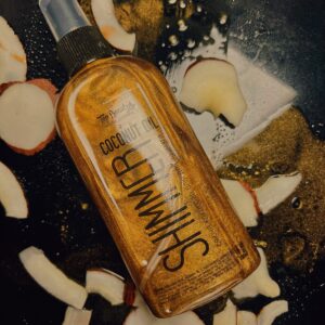 Body Shimmer Coconut Oil Top Beauty, 200 ml