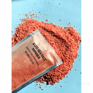 Sare de mare cu sclipici Bubble Gum, 250g
