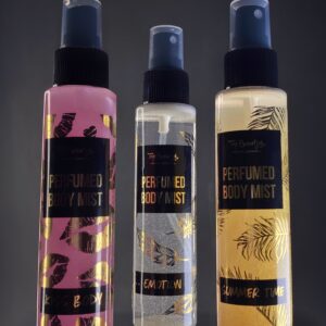 Spray Mist cu sclipici gold Summer Time, 100ml