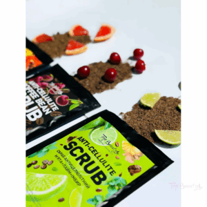 Scrub anticelulitic pe bază de cafea Lime-Mint, 200g