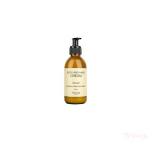 Cremă parfumată Ambergris-Vanilla-Black Peper pentru corp și mâini (sticlă), 200ml