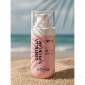 Cremă de față cu protecție solară și centella – SPF 50 / PA++++, 50 ml