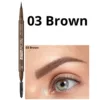 Marker ultra-subțire pentru sprâncene, Brow Filler Ultra Slim 24H, 03 Brown